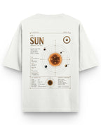Off White Oversized T-shirt Back Design