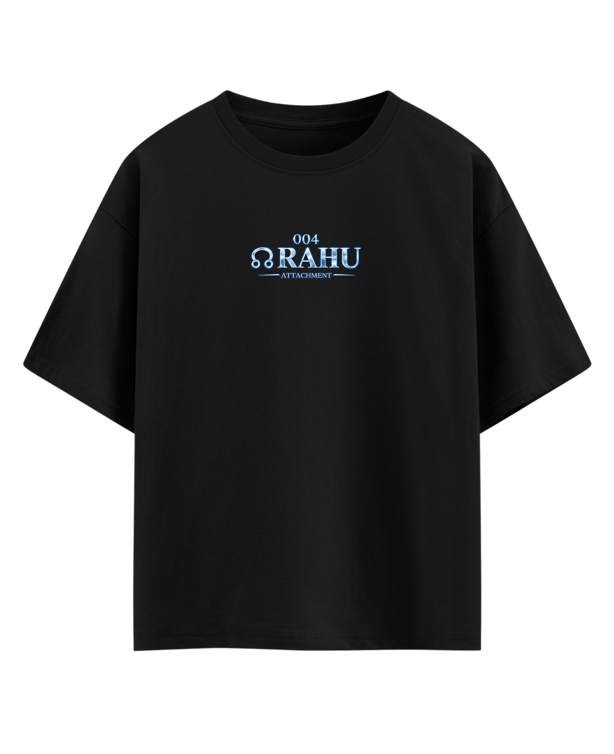 Black Oversized T-shirt Front Design