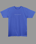 Blue Regular Fit T-shirt Front Design