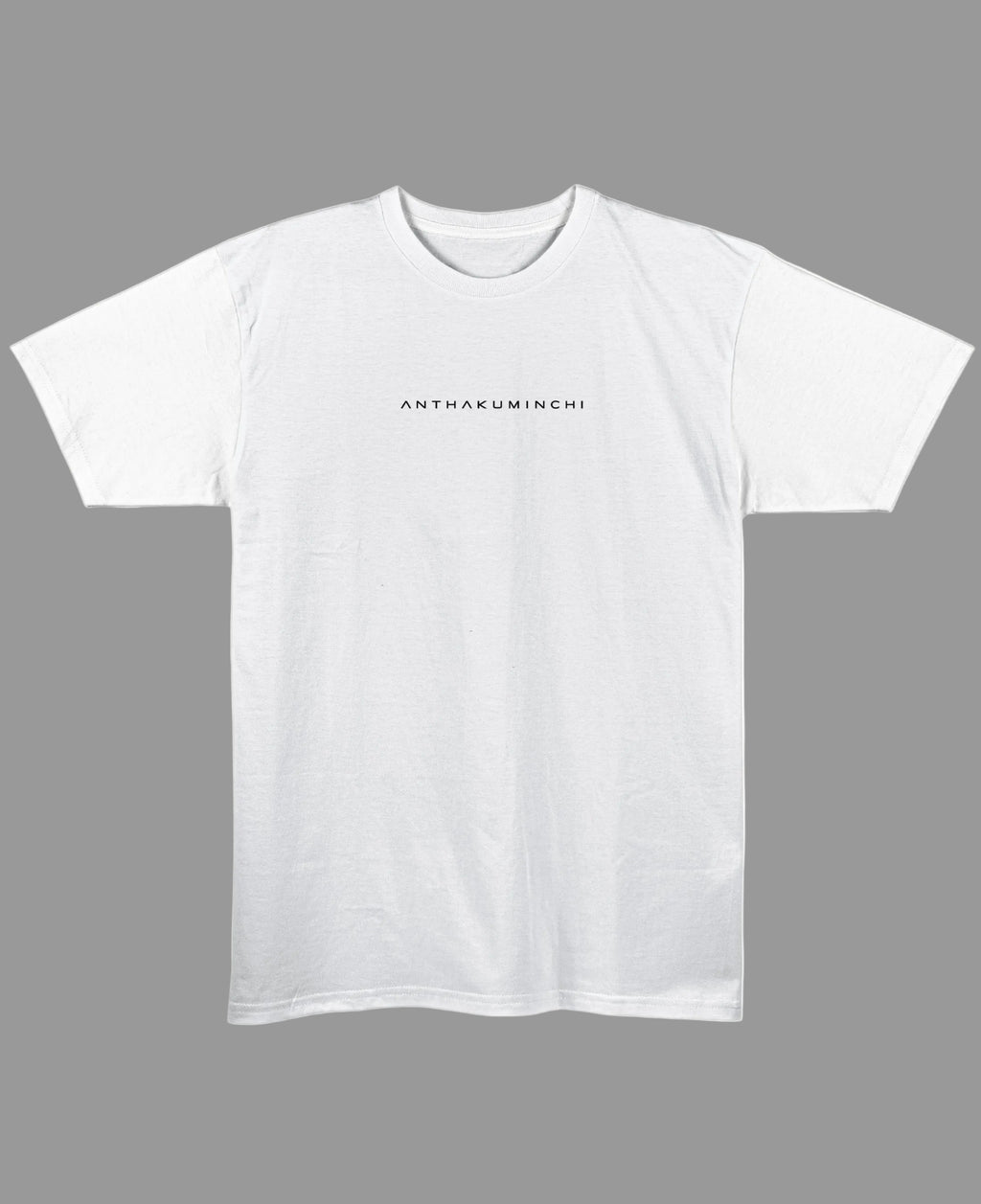White Regular Fit T-shirt Front Design