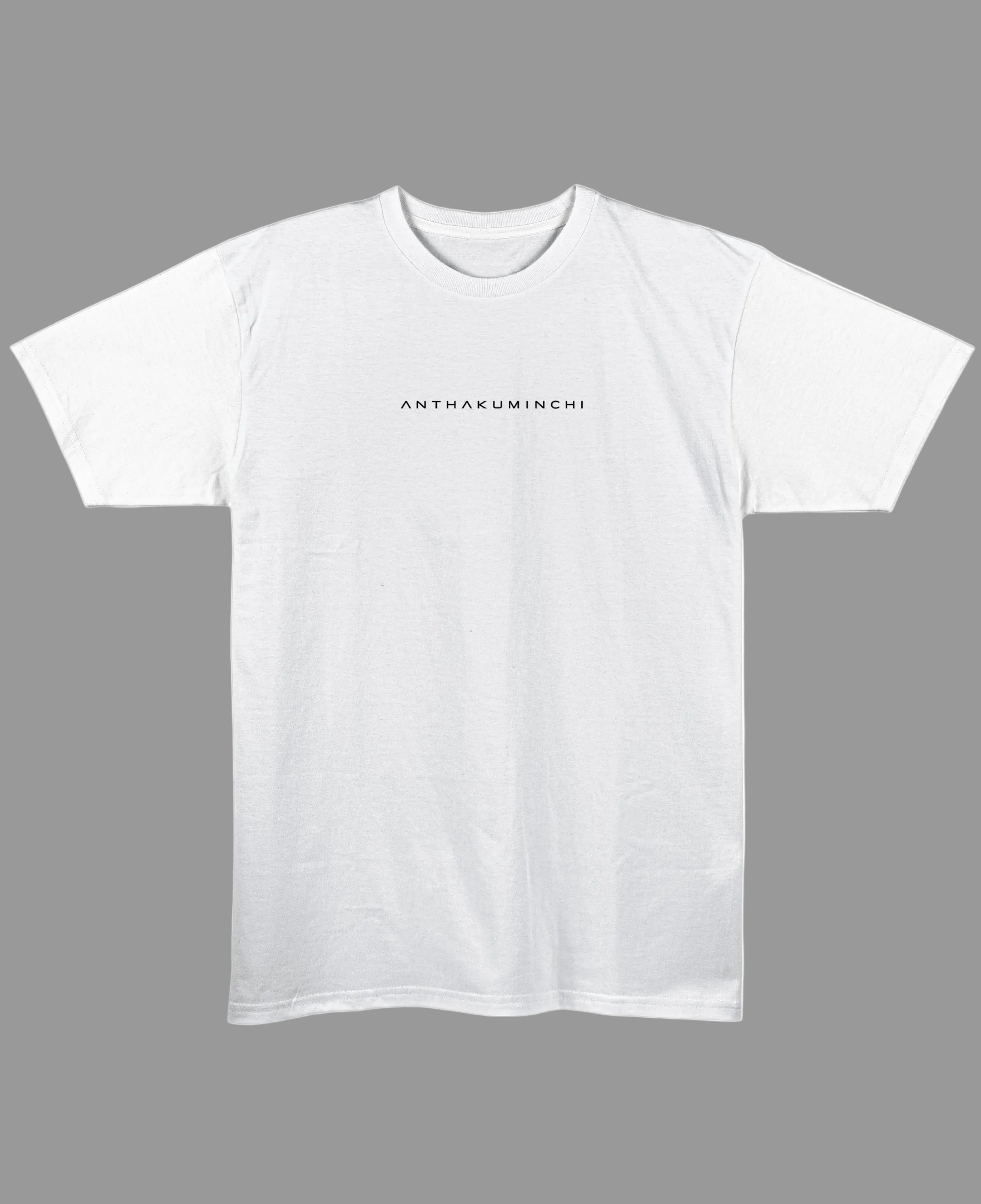 White Regular Fit T-shirt Front Design