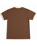 Mousse & Cream Ringer tee Back Design