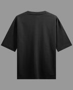 Black Oversized T-shirt Back Design