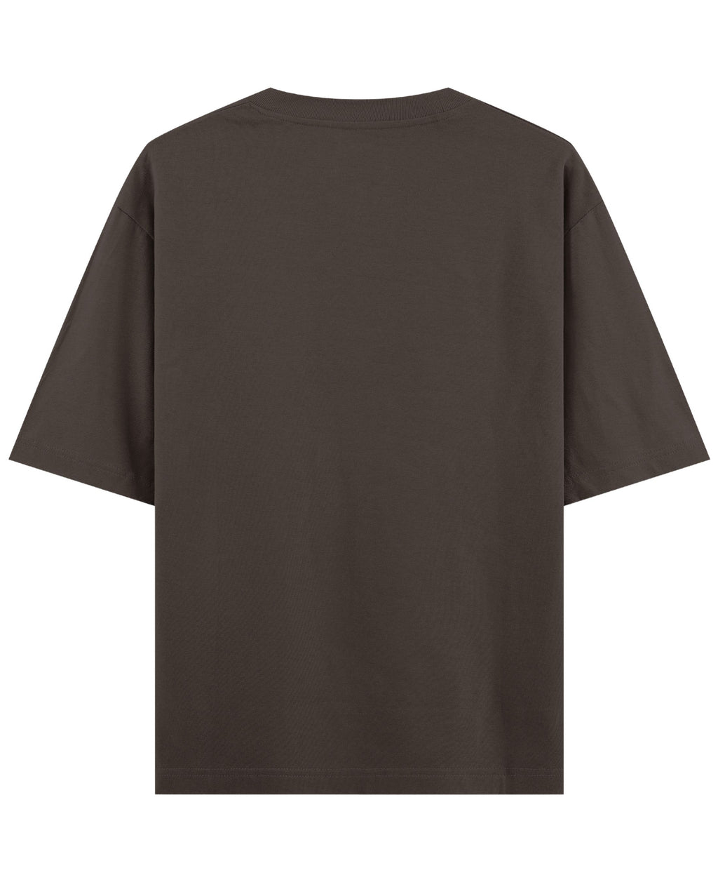 Coffee Oversized T-Shirt Back Design