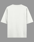 Off White Oversized T-shirt Back Design