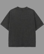 Vintage Fade Wash Oversized T-shirt Back Design