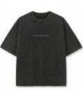 Vintage Fade Wash Oversized T-shirt Front Design