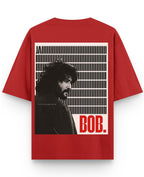 Red Oversized T-shirt Back Design