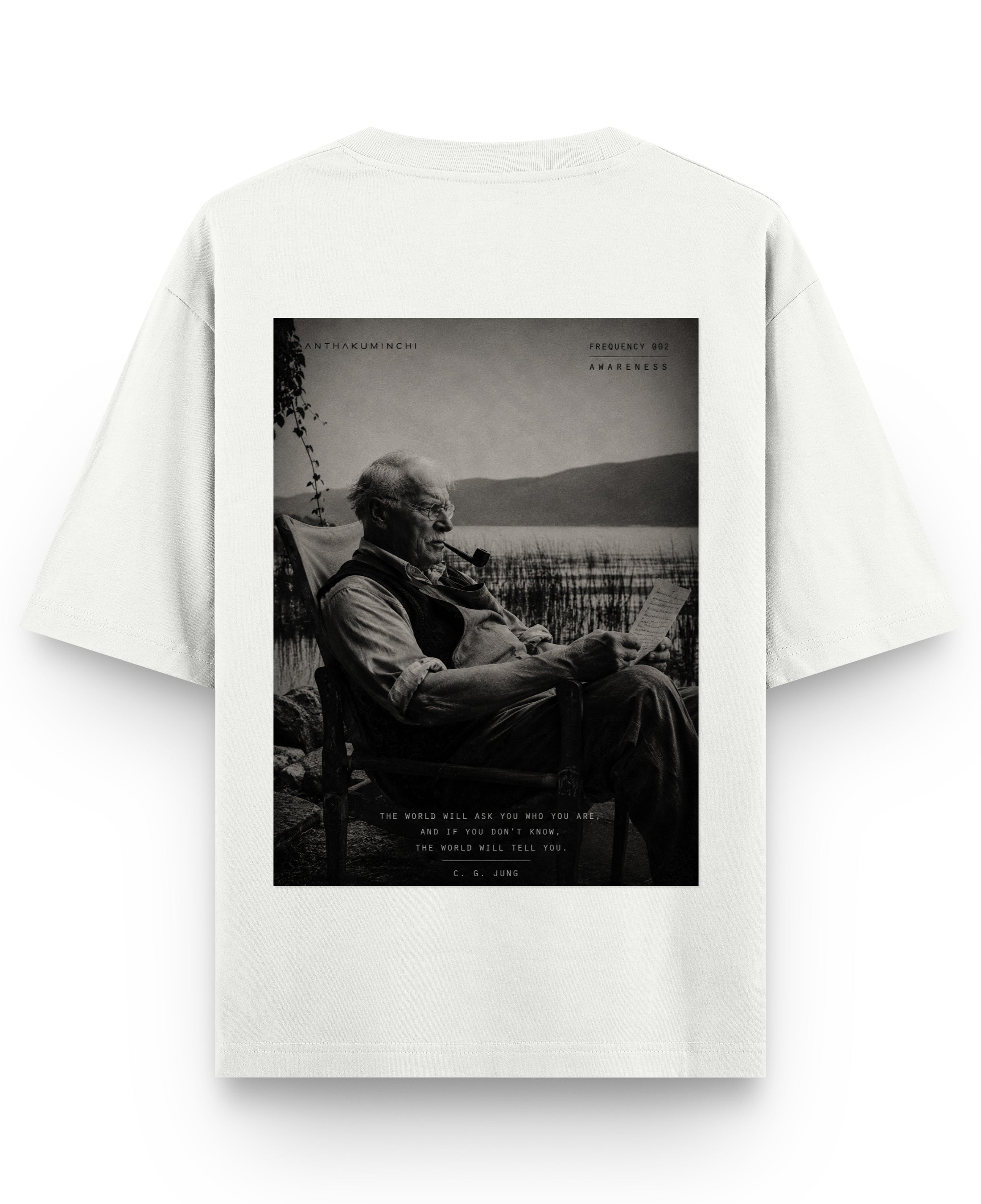 Off White Oversized T-shirt Back Design