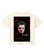 Off White Boxy Fit T-shirt Back Design