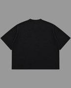 Graphite Boxy Slub tee Back Design