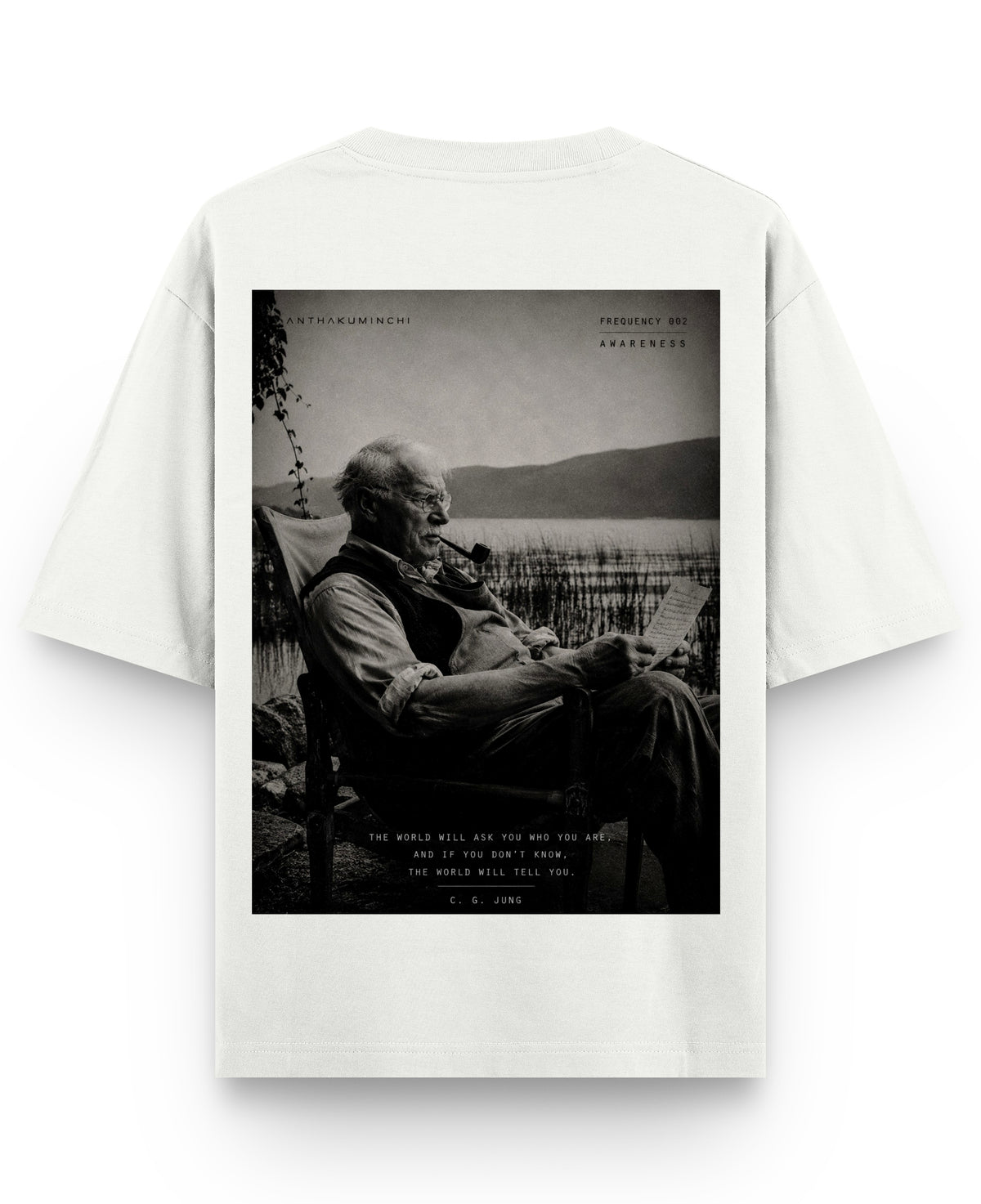 Off White Oversized T-shirt Back Design