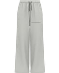 Grey Baggy Fit Sweatpants Front Design
