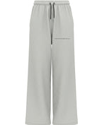 Grey Baggy Fit Sweatpants Front Design