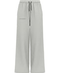 Grey Cotton Joggers Front Design
