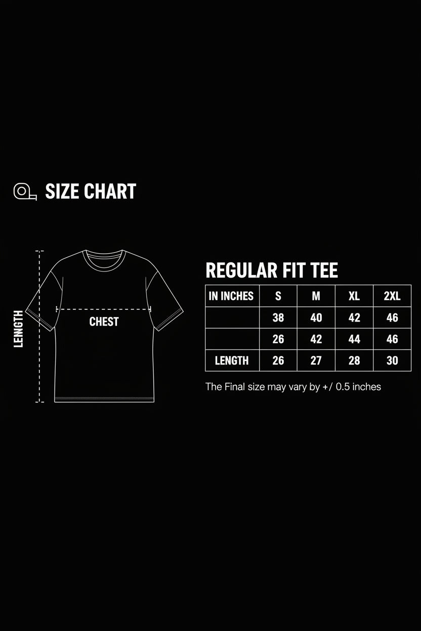 Anthakuminchi Navy Blue Regular Fit Tee